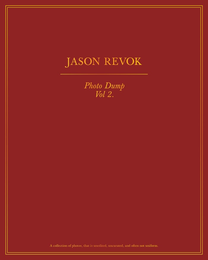 Jason Revok — Photo dump book Vol. 2