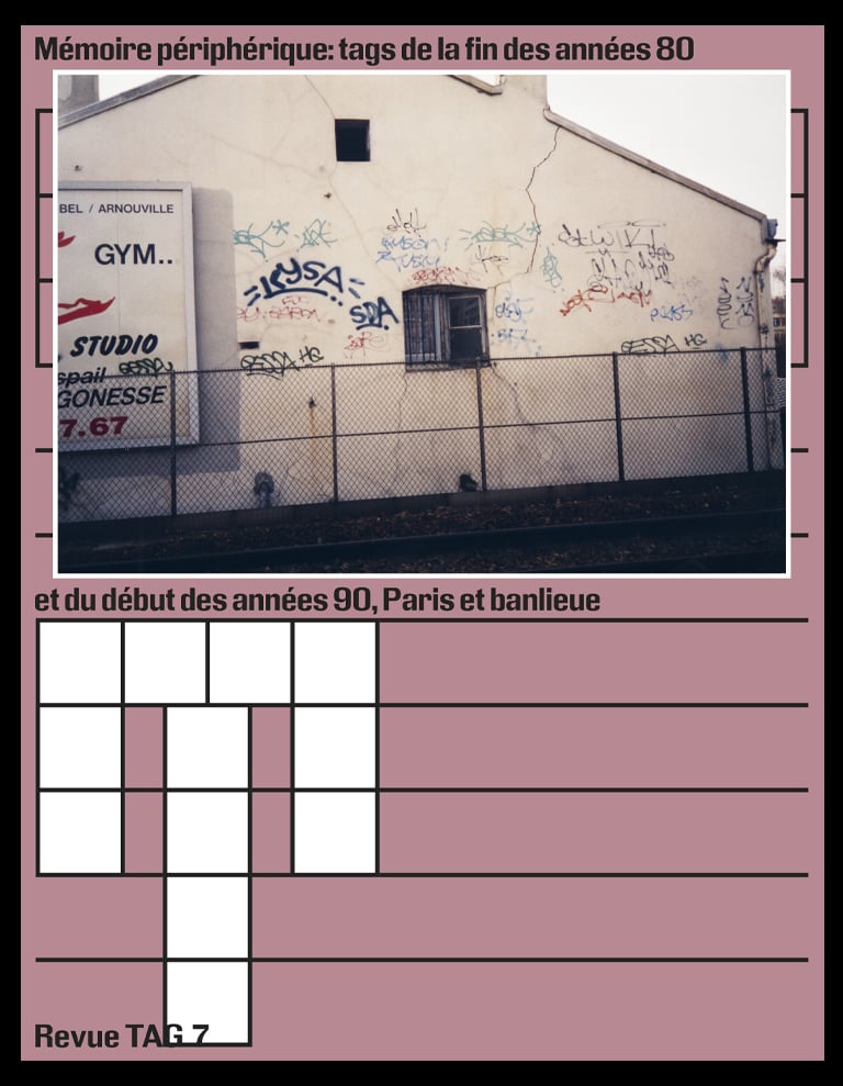 Revue Tag #7 — Mémoire Périphérique