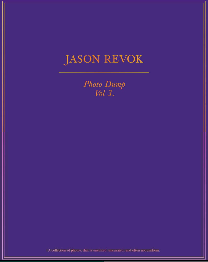 Jason Revok — Photodump Vol. 3